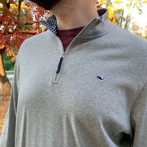 Vineyard Vines Men’s Quarter Zip Sweater